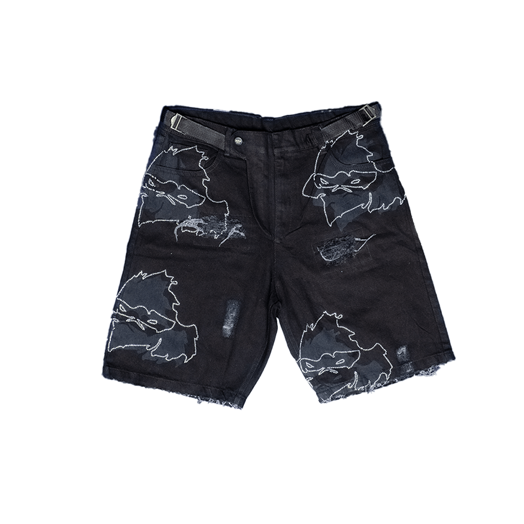 RRW FACE OF REFLECTION SHORTS - Road Runners World Global
