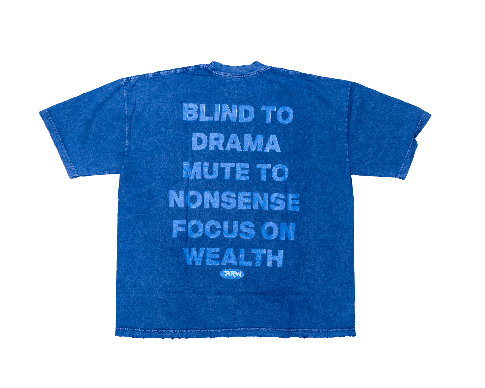 RRW Patent Tee (Blue) - Road Runners World Global
