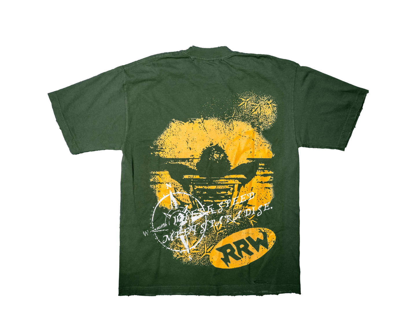 RRW Patent Tee (Green) - Road Runners World Global