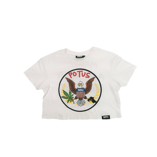 RRW POTUS Crop Tee - Road Runners World Global