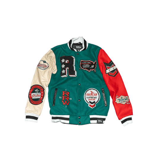 RRW Supreme Only Varsity Jacket - Road Runners World Global