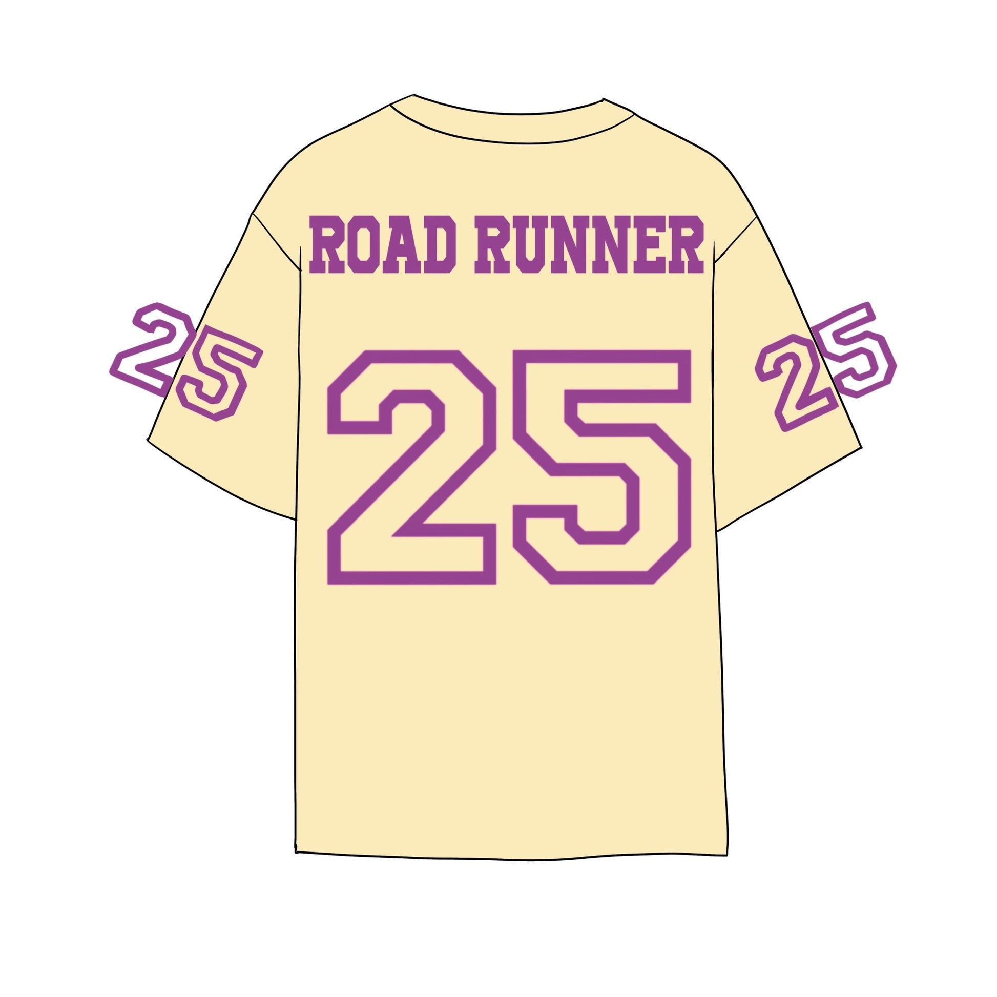 RRW UNIVERSITY PURPLE SHIRT - Road Runners World Global