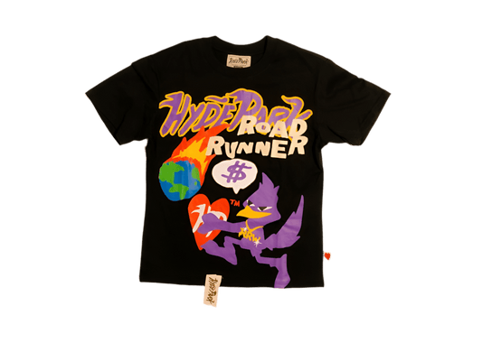 RRW x Hydepark Collage Black Shirt - Road Runners World Global