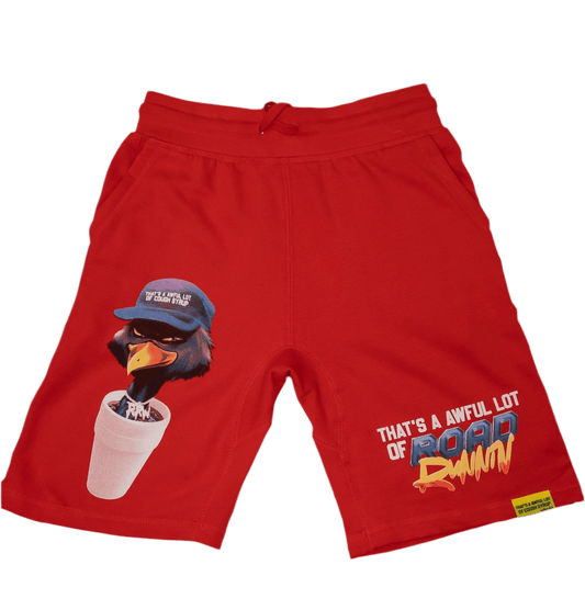 That’s A Awful Lot Of Road Runnin Shorts RED - Road Runners World Global