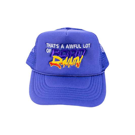 That’s a awful lot of roadrunin purple hat - Road Runners World Global