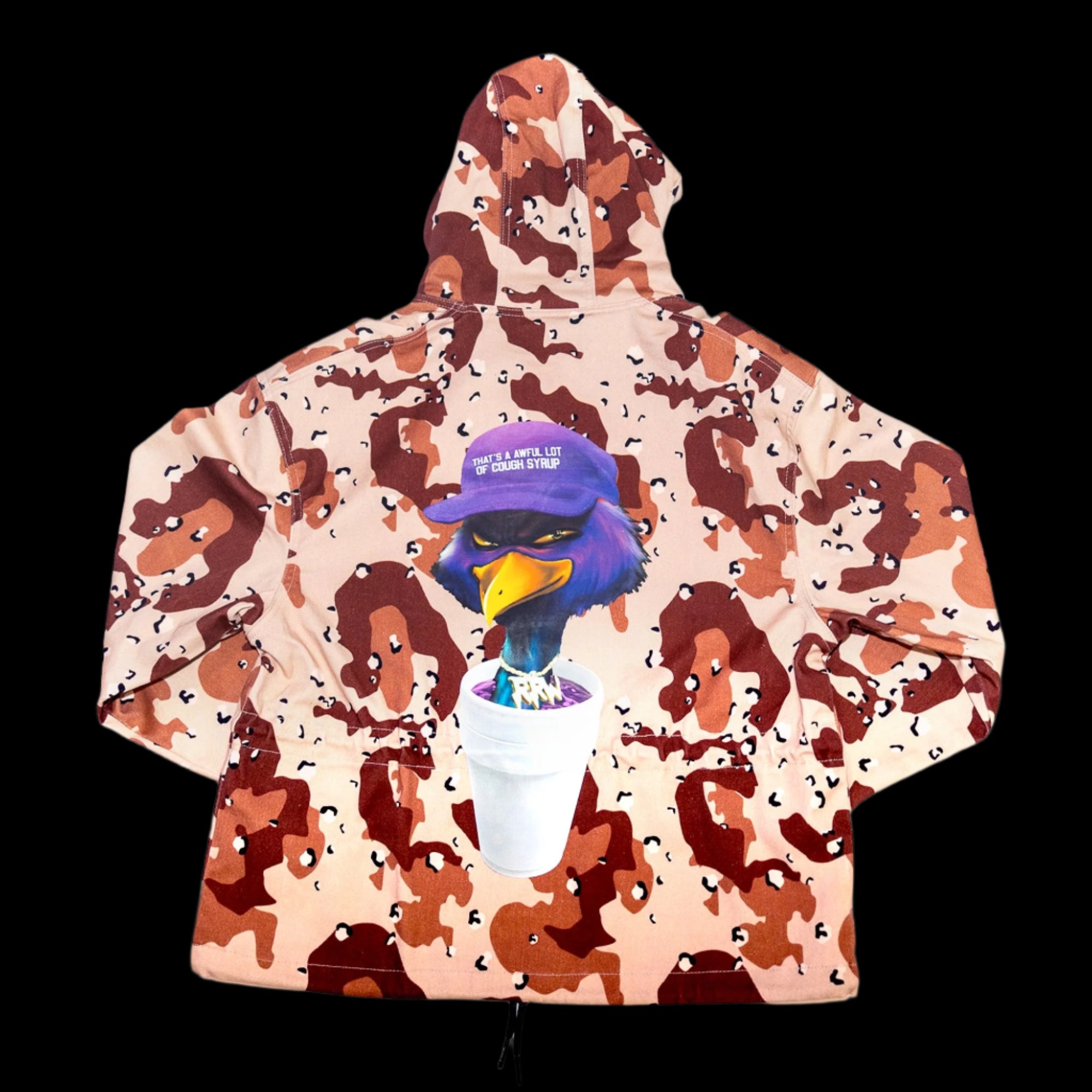 Vlone purple camo discount hoodie