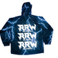 Black RRW Lightning Tech Windbreaker - Road Runners World Global