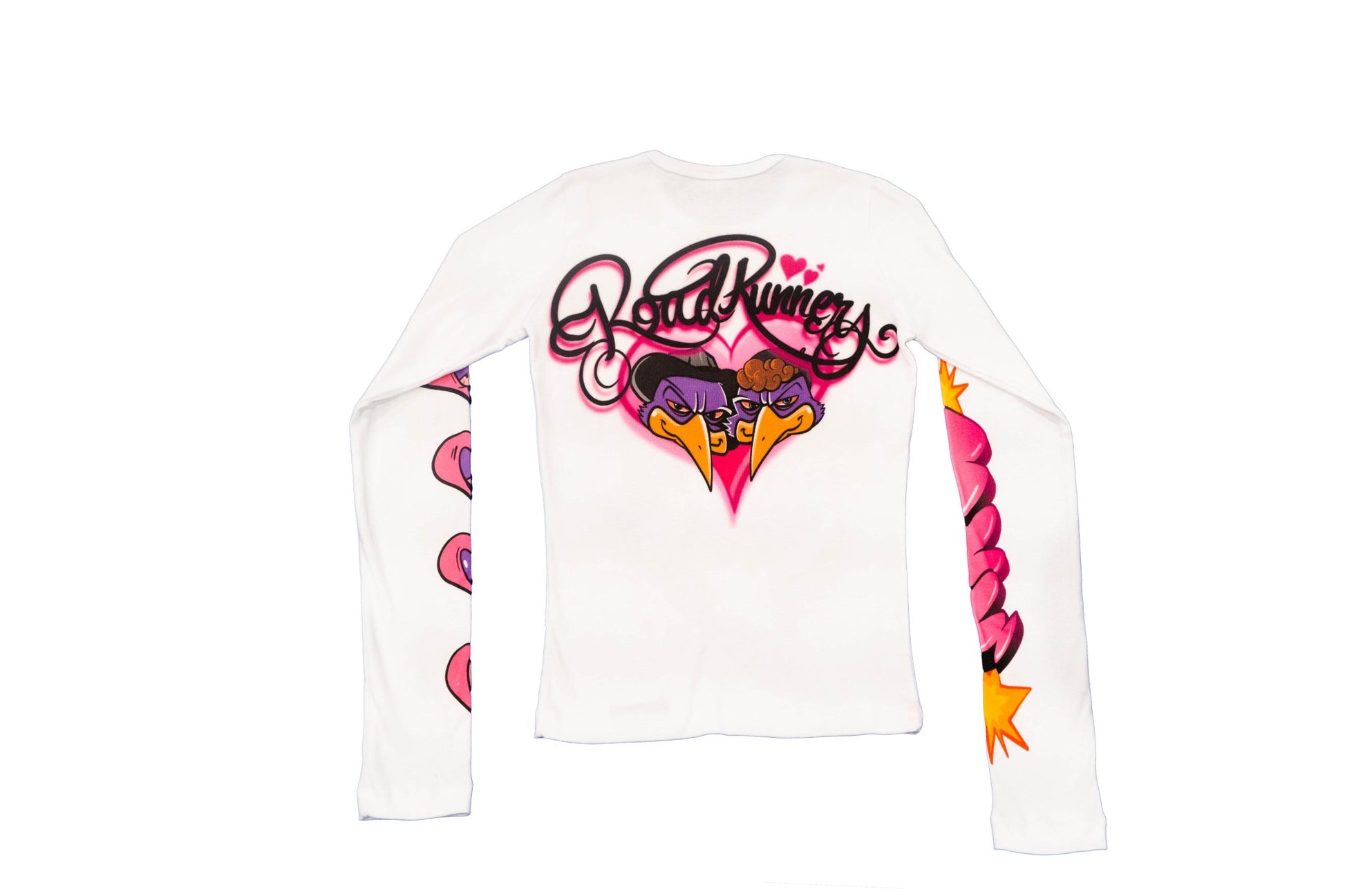 Bonnie & Clyde Women’s Crop Top (white) - Road Runners World Global