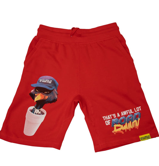 That’s A Awful Lot Of Road Runnin Shorts RED - Road Runners World Global
