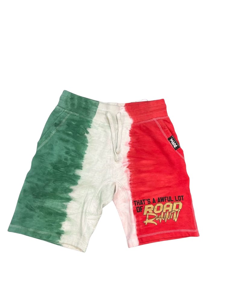 That’s A Awful Lot Of Roadrunnin Mexico Tie-Dye Shorts - Road Runners World Global