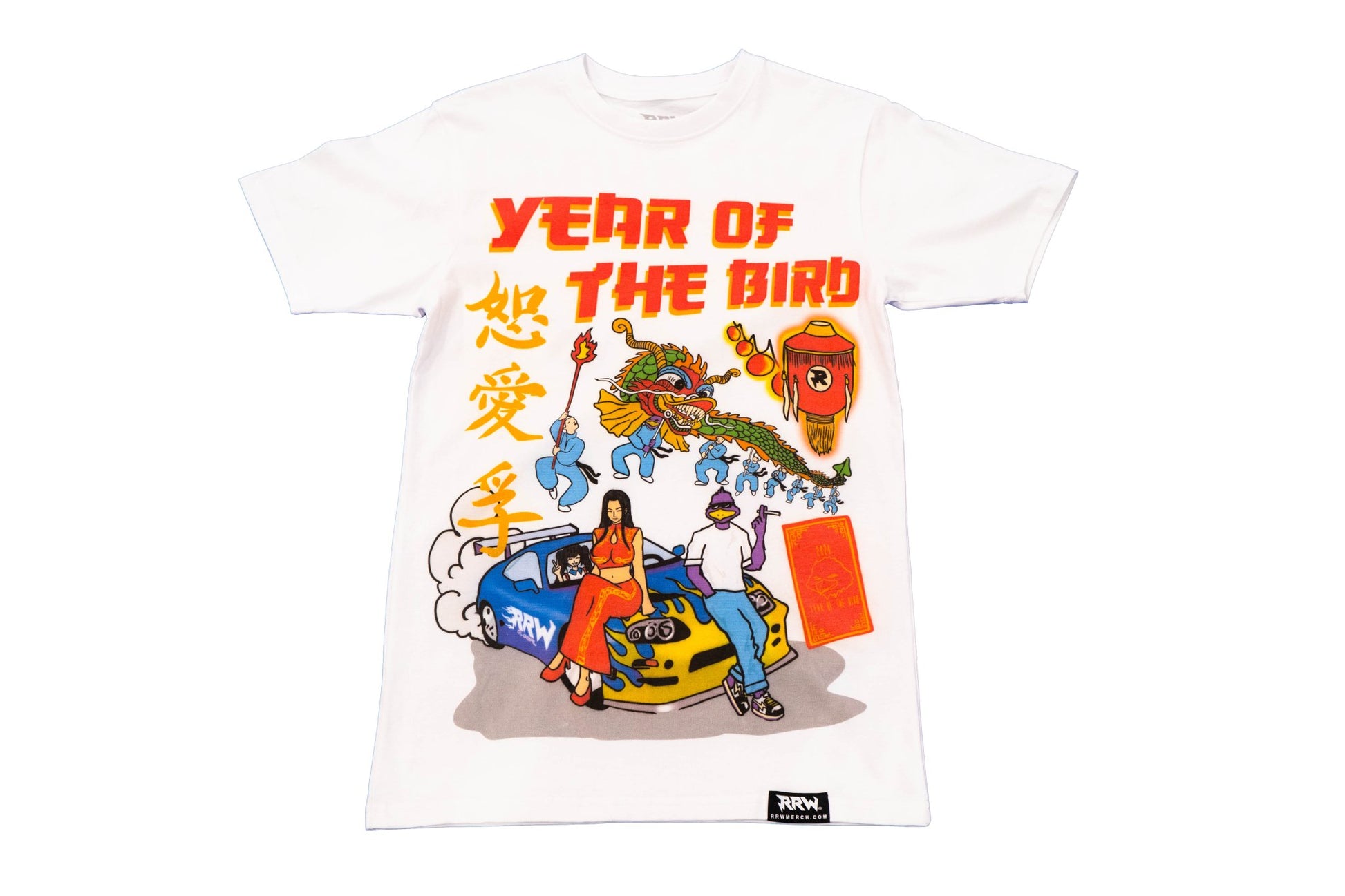 Year of The Bird Collage Shirt - Road Runners World Global